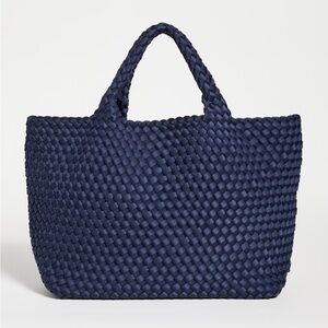 Naghedi St. Barths Medium Tote in Ink Blue